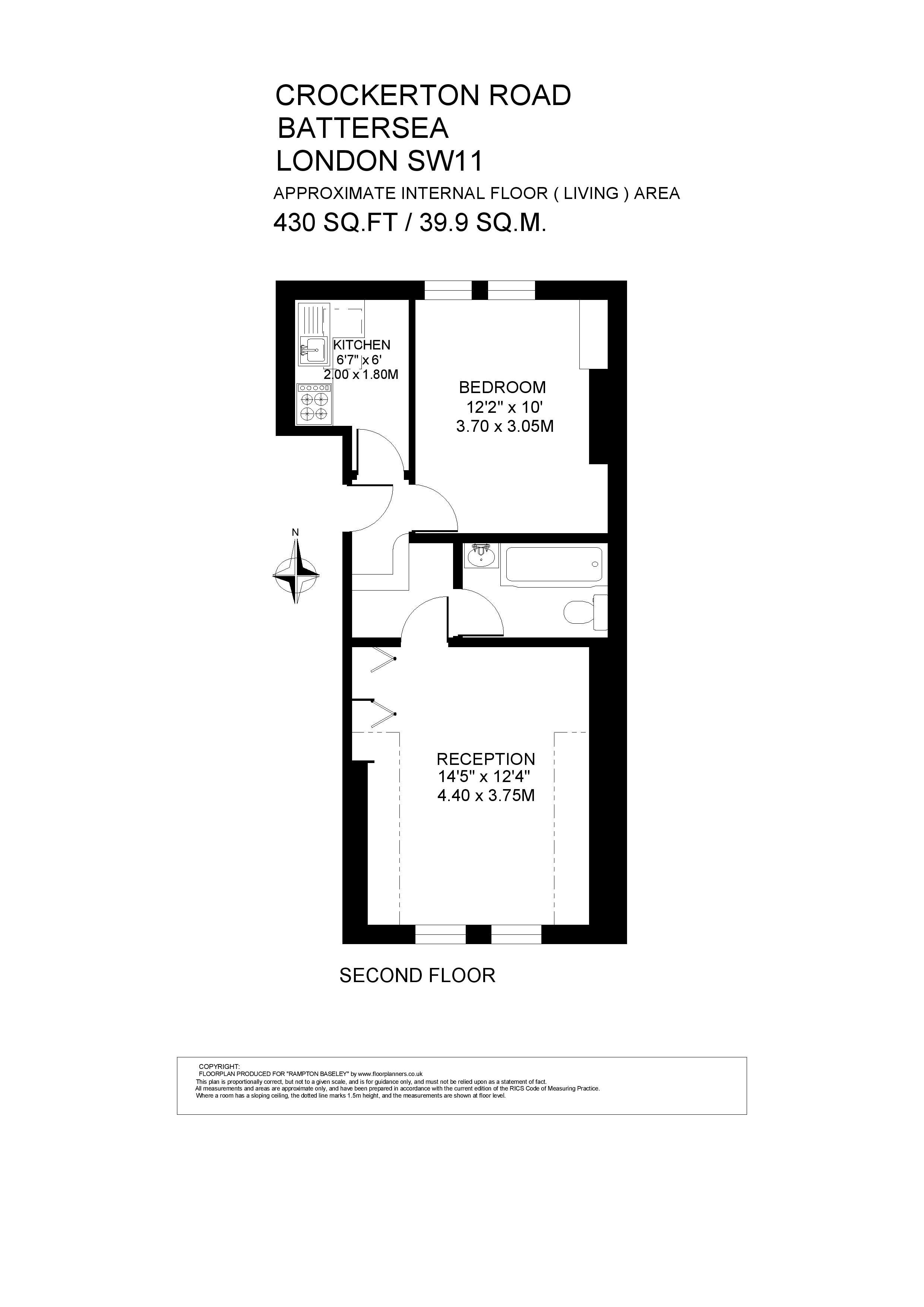 Crockerton Road, SW17 floorplan