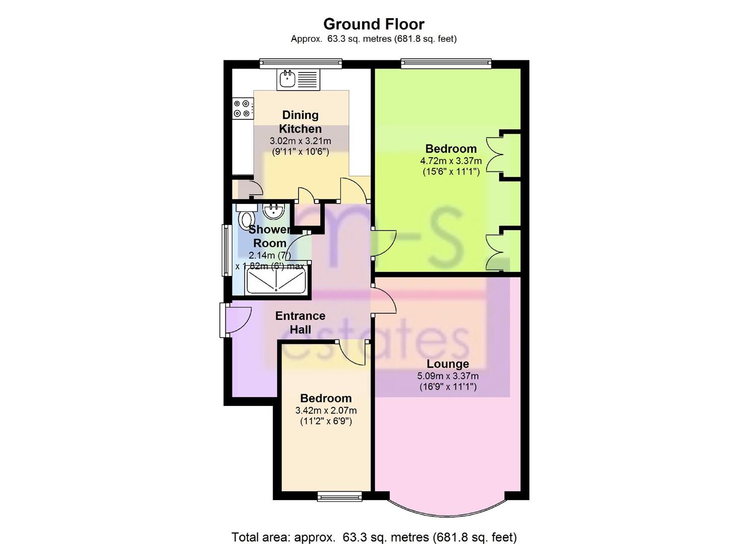 2 Bedrooms Flat to rent in Derby Road, Lenton, Nottingham NG7