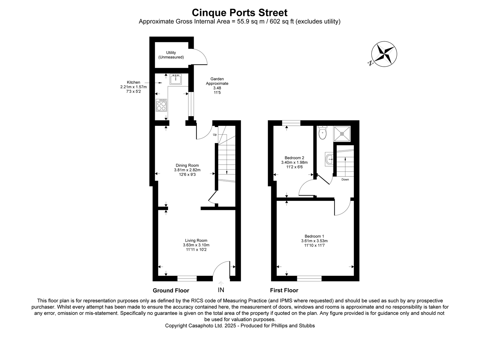 1, Cinque Ports Street, East Sussex floorplan