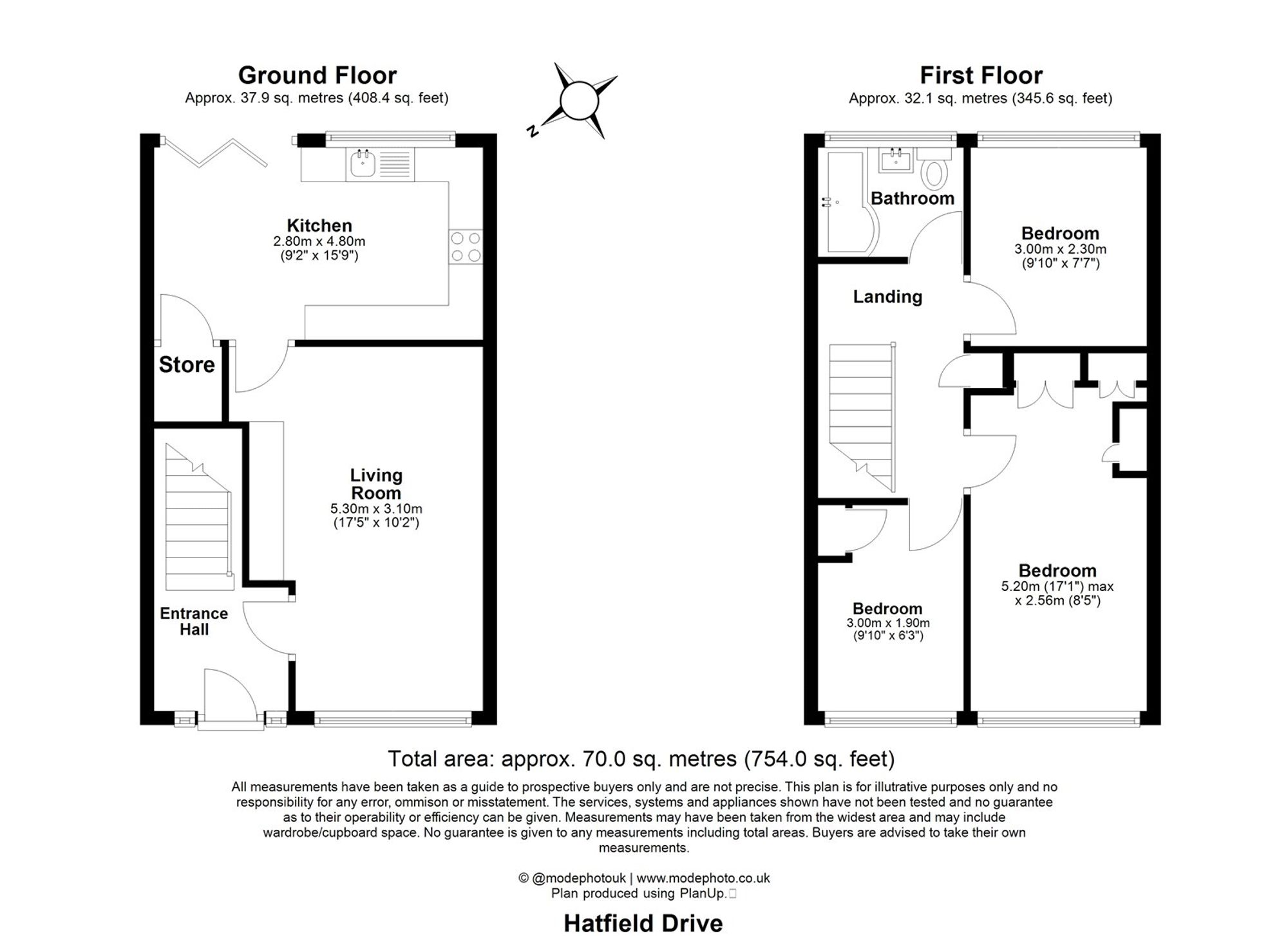 6 Hatfield Drive, Billericay floorplan