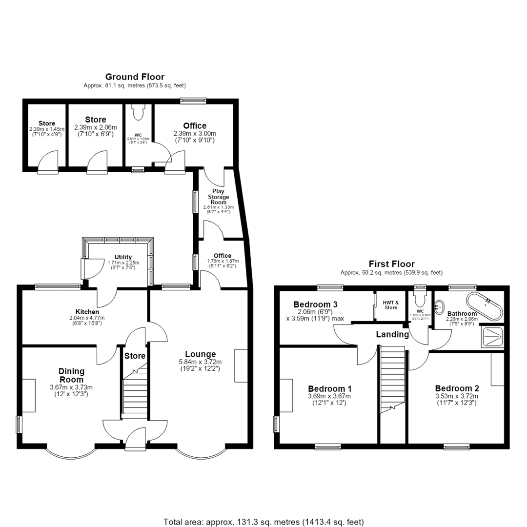 50, Main Street, Selby floorplan