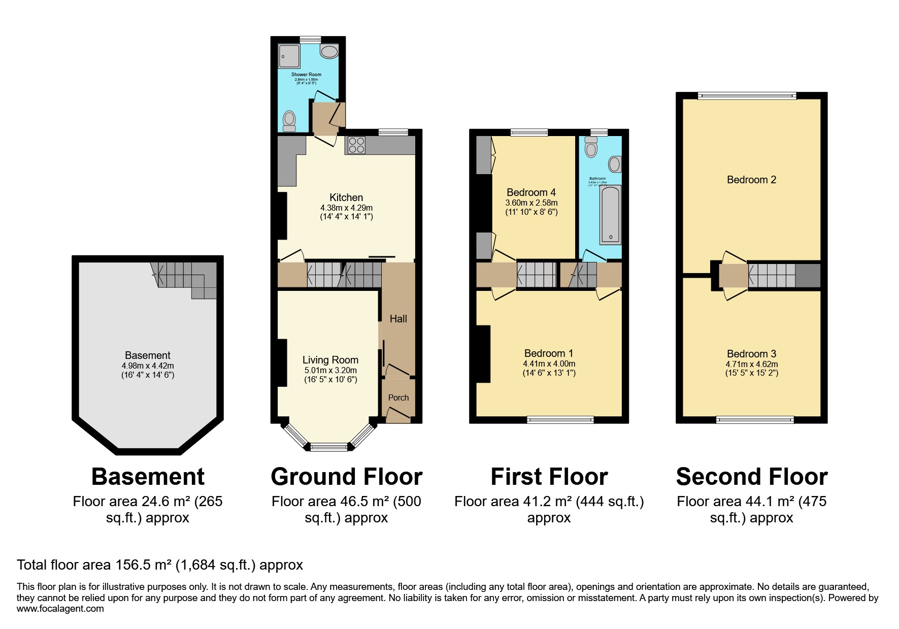 5, St. Margarets Place, Bradford floorplan