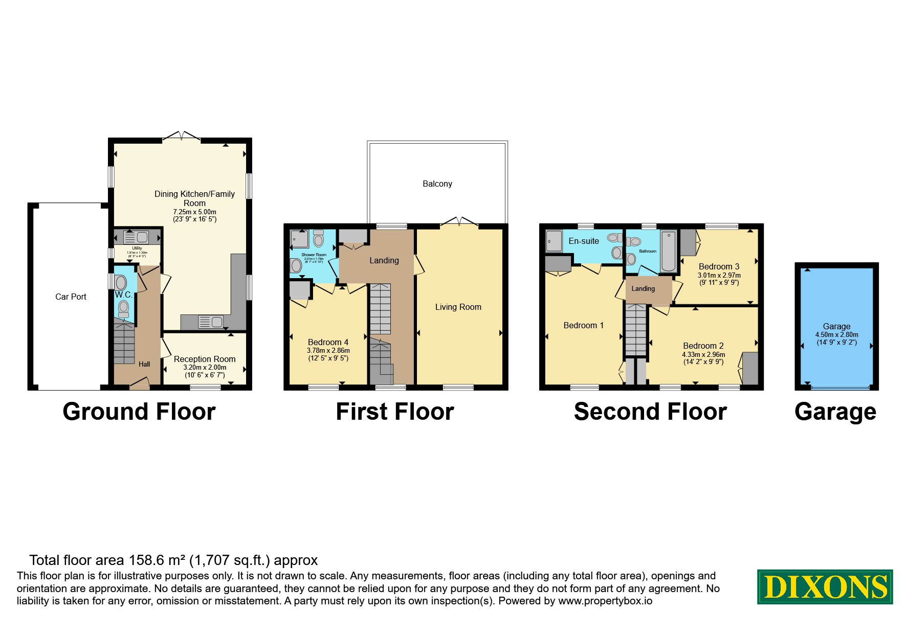 36, Hough Way, Wolverhampton floorplan