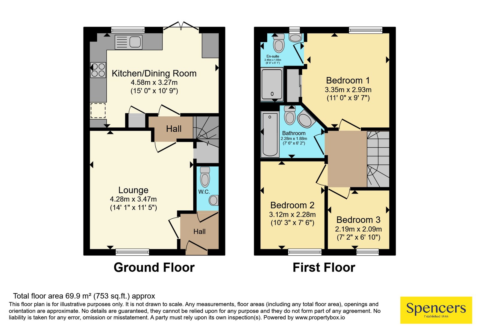 10, Tumblin Fields Close, Leicester floorplan