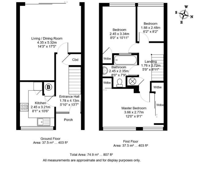 23, Thirlmere Road, Tunbridge Wells floorplan
