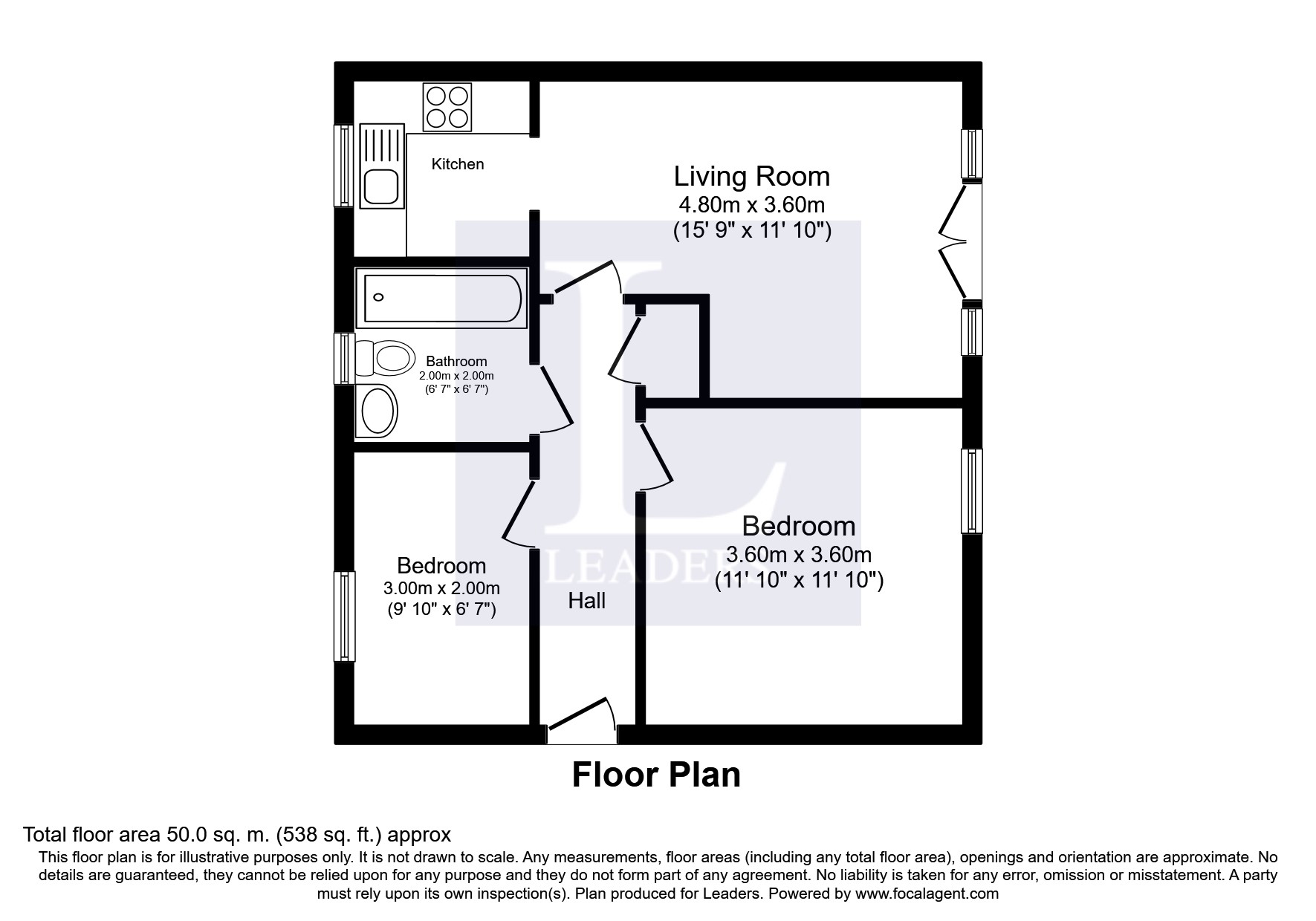 2 Bedrooms Flat to rent in Balmoral Way, Birmingham B14