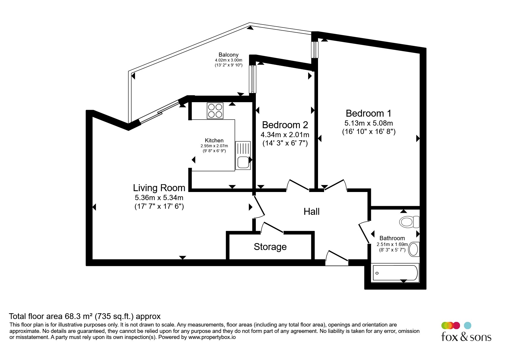 Flat 74, Mariner Point, 83, Brighton Road, Shoreham-By-Sea floorplan