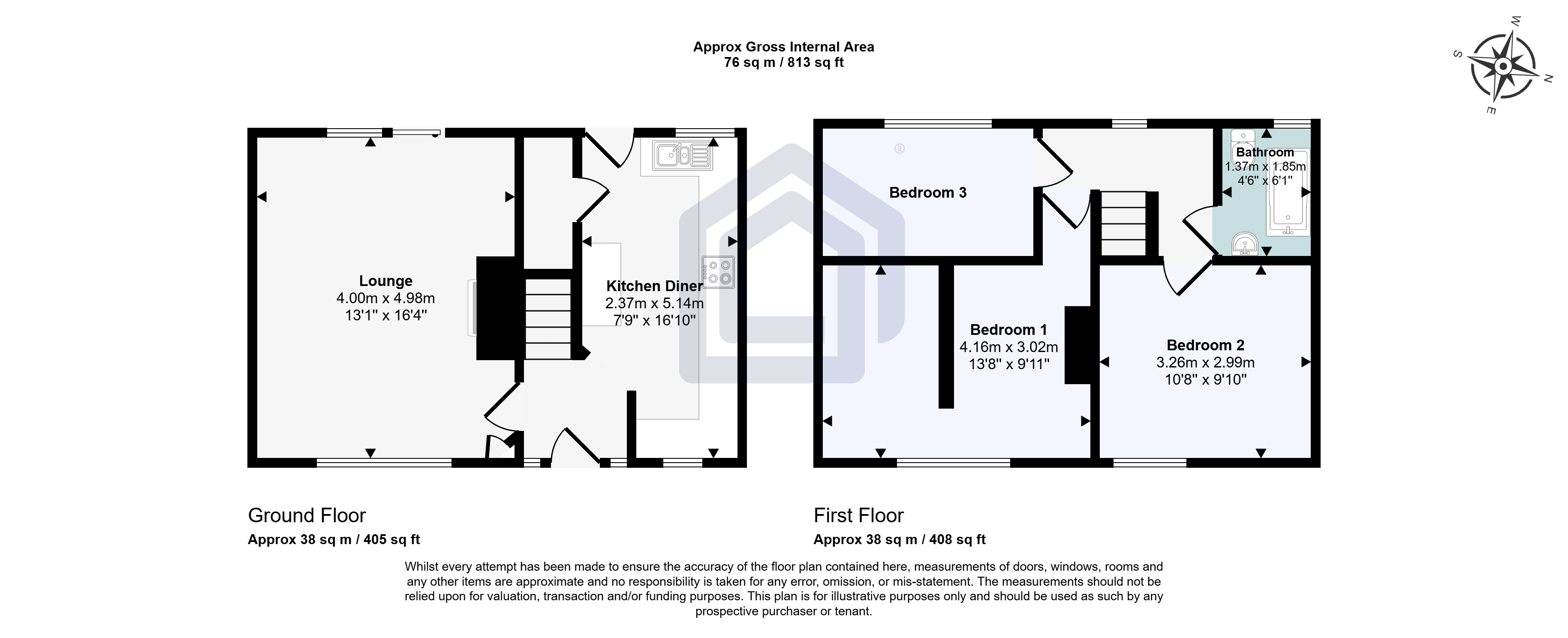 34 Poole Road, 34 Poole Road, Leeds floorplan
