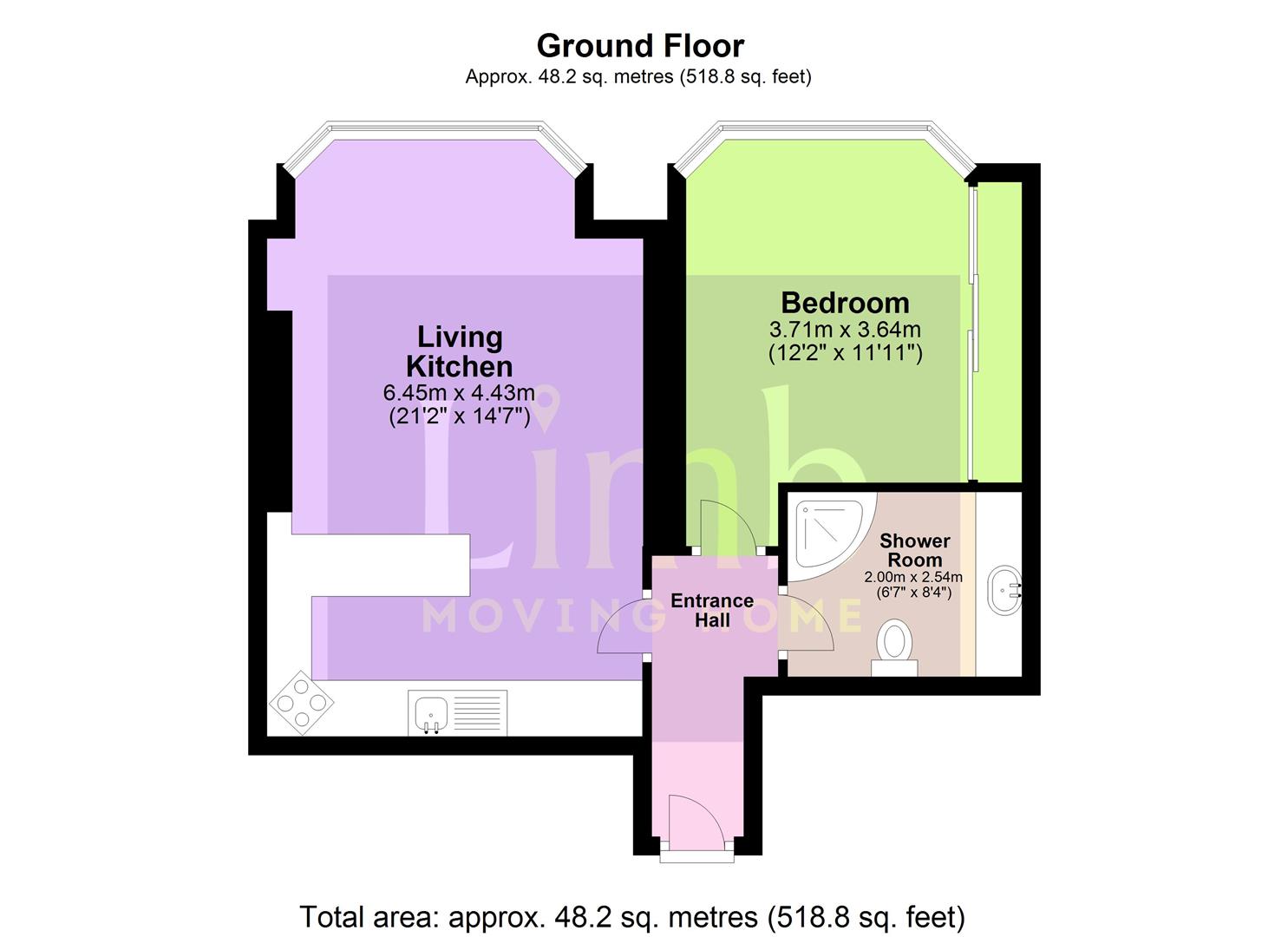Apartment 6, 2nd Star on the Right & Straight on Til Morning, Hull floorplan
