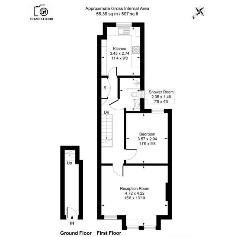 20a, Gordon Road, Ashford floorplan