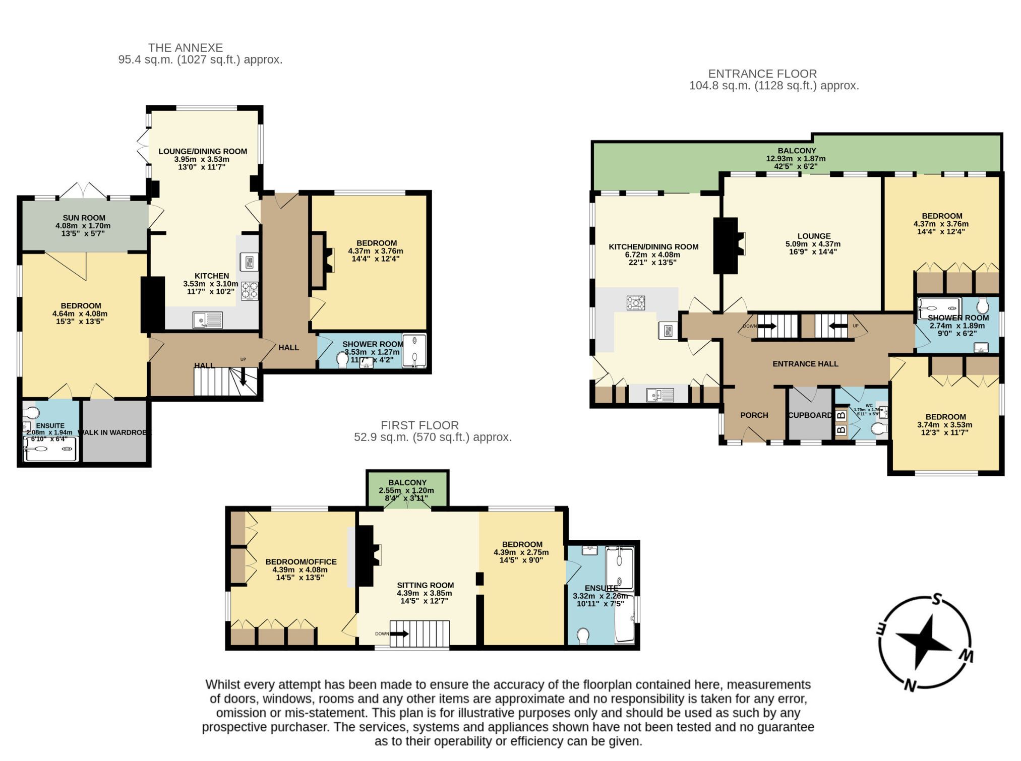 36 Barcombe Heights, Paignton floorplan