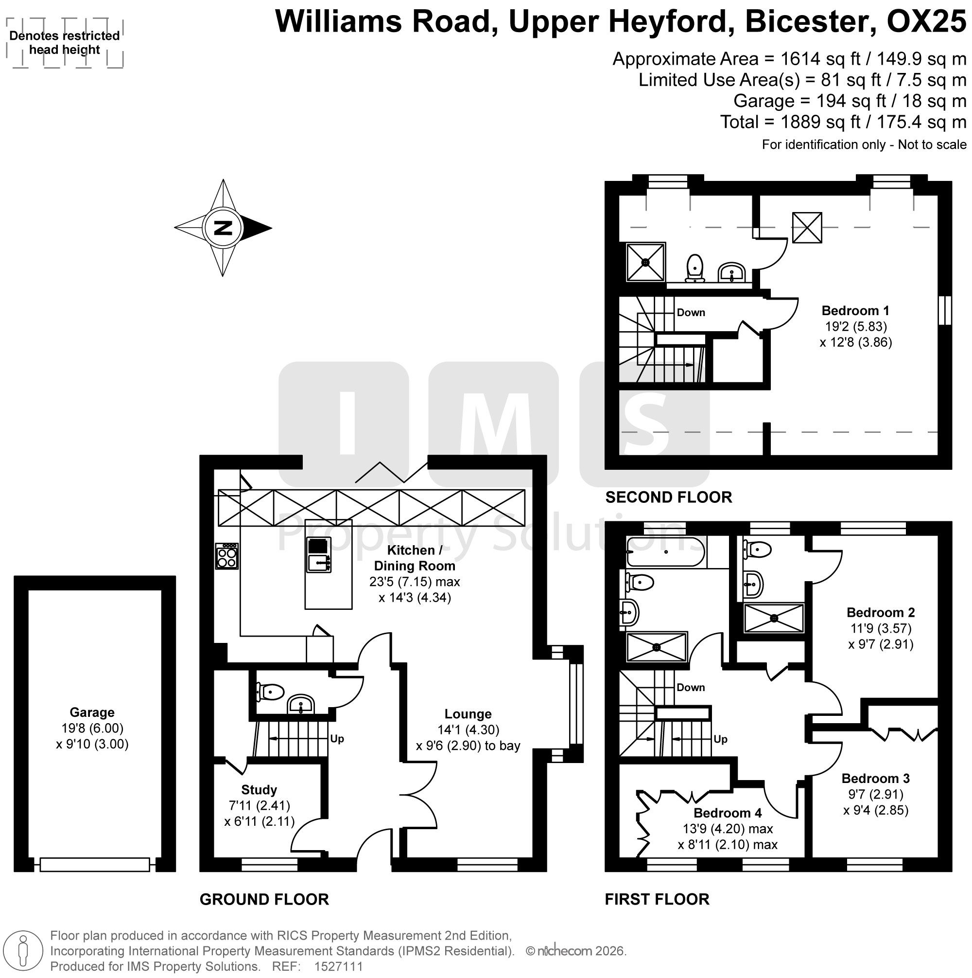 28 Williams Road, Bicester floorplan