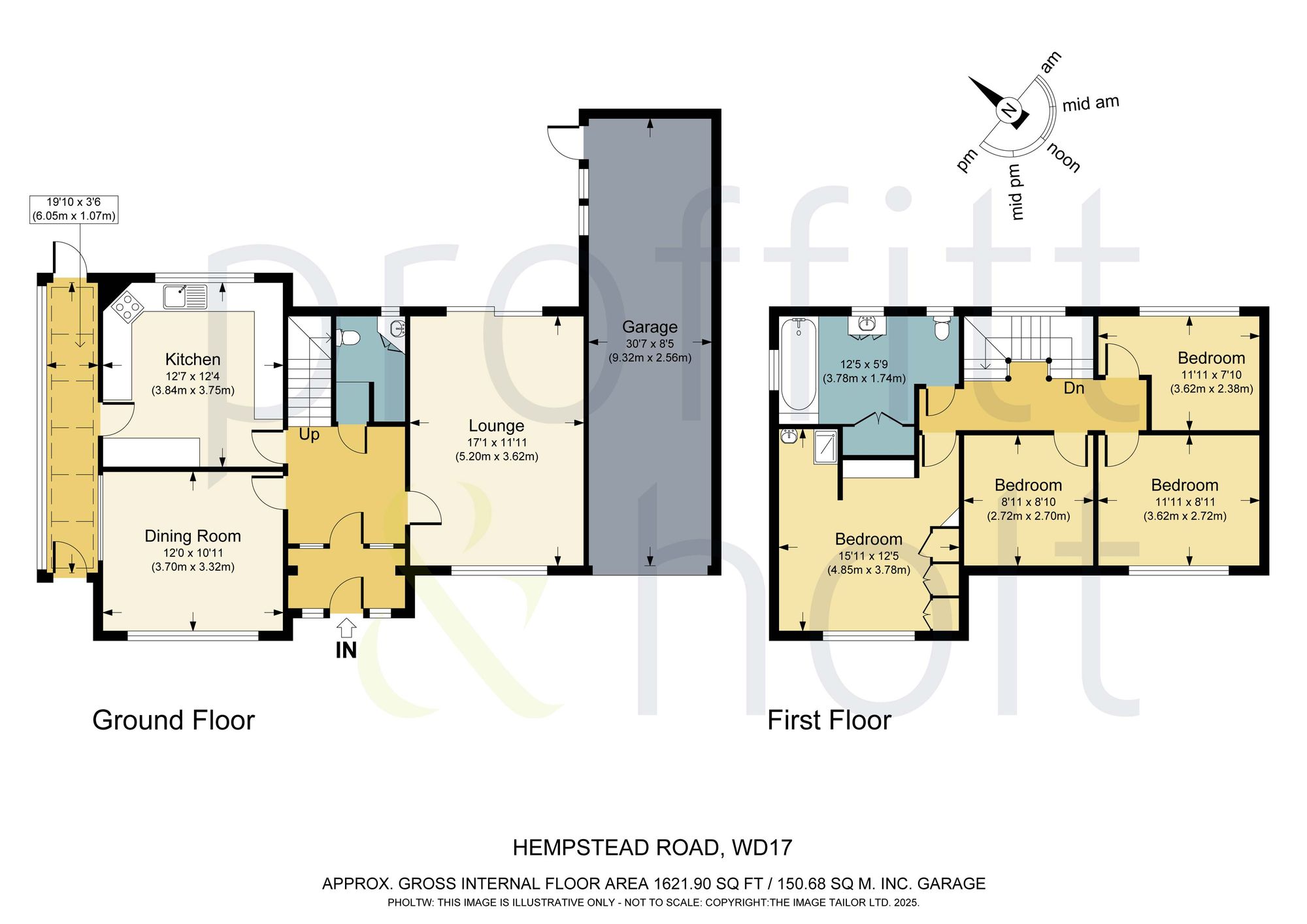 326 Hempstead Road, Watford floorplan
