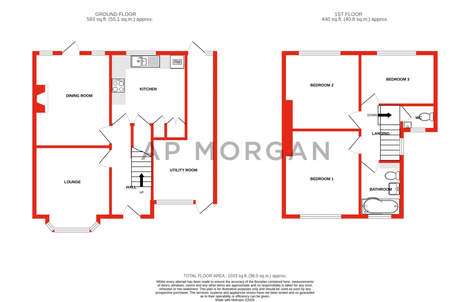 49, Rednal Hill Lane, Birmingham floorplan