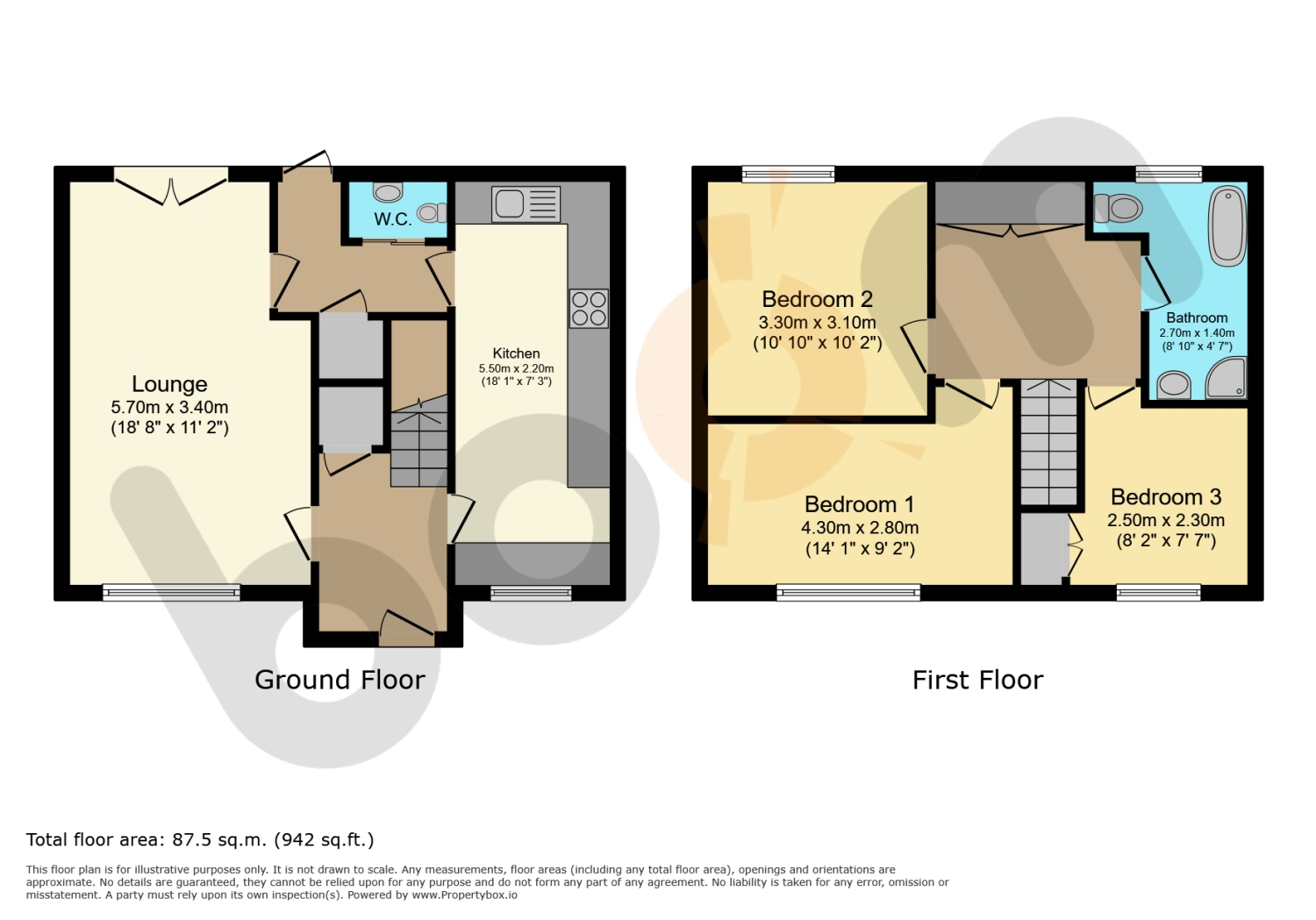 94, Lomond Place, Irvine floorplan