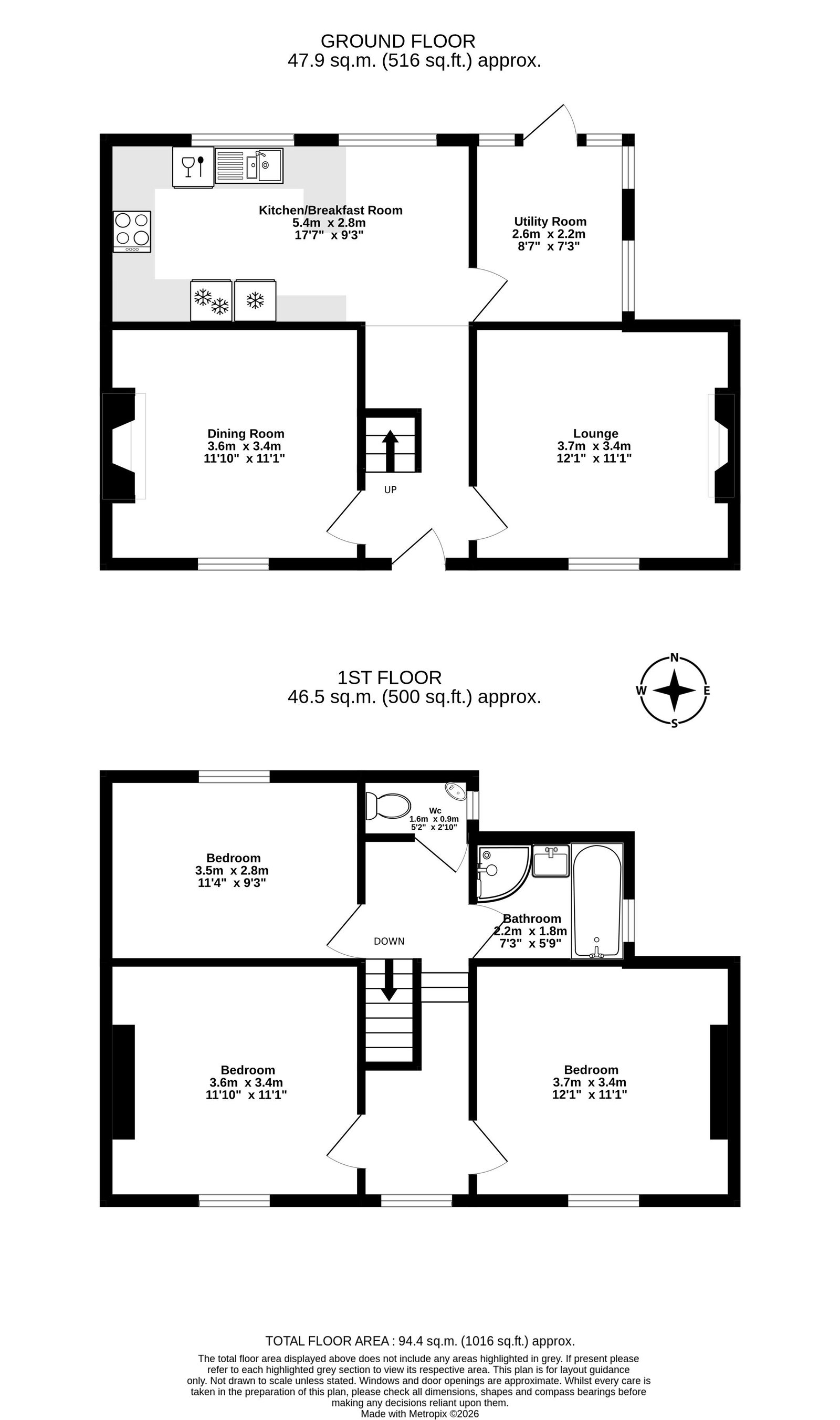 The Cottage, Fordoun Road, Broadstairs floorplan