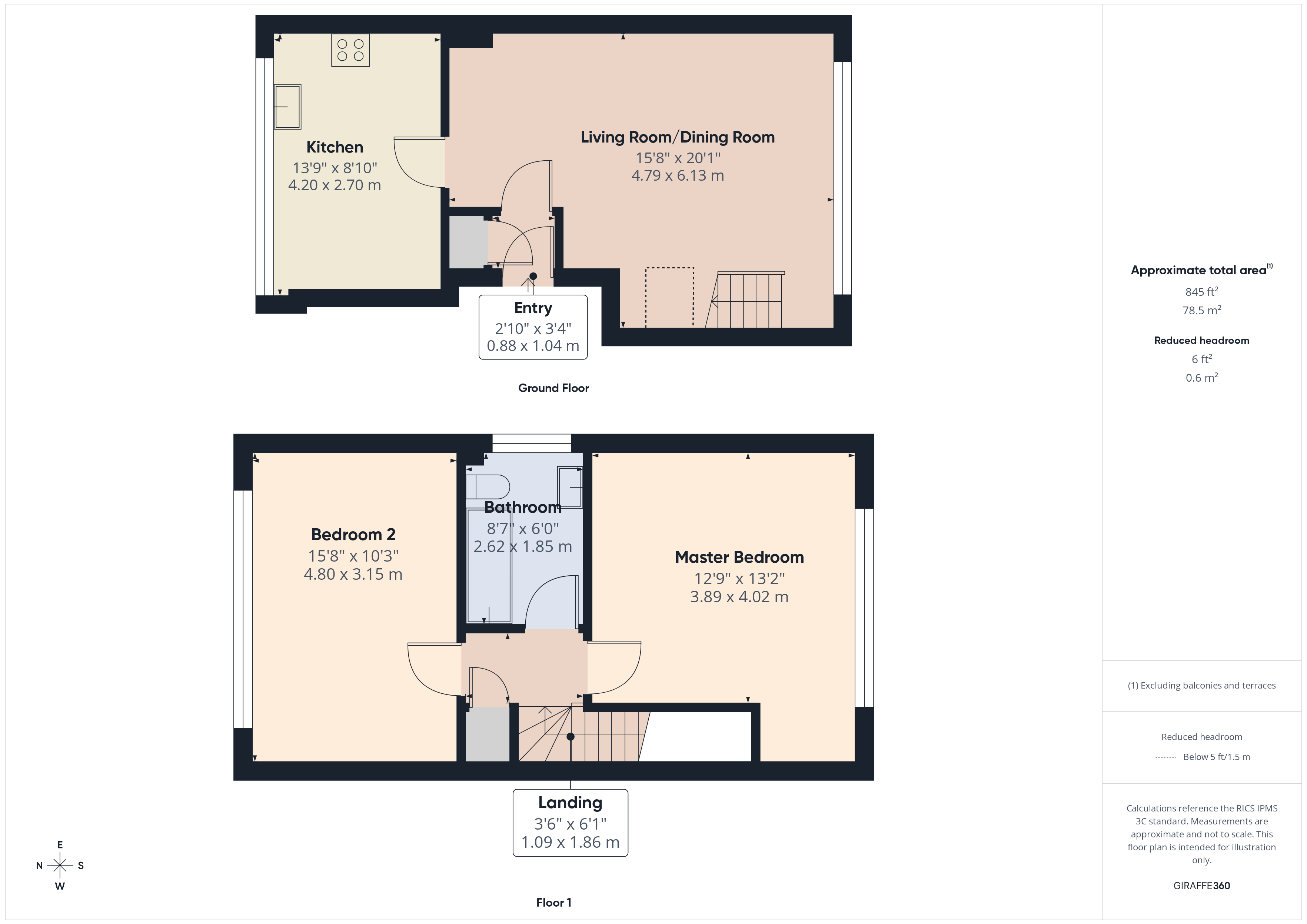 2 Lynwood Court,, Fordbridge Road, Surrey floorplan