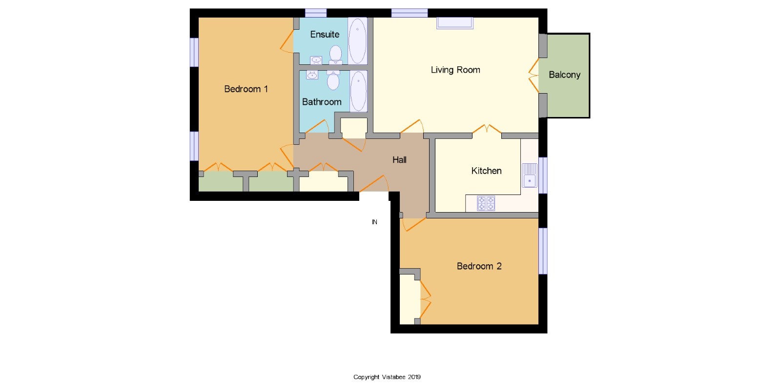 2 Bedrooms Flat for sale in Harwood Court, Campbell Street, Greenock, Inverclyde PA16