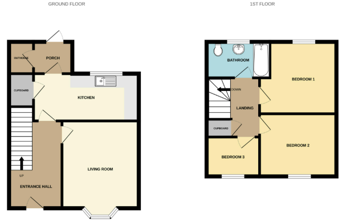 Dodds Close, Durham floorplan