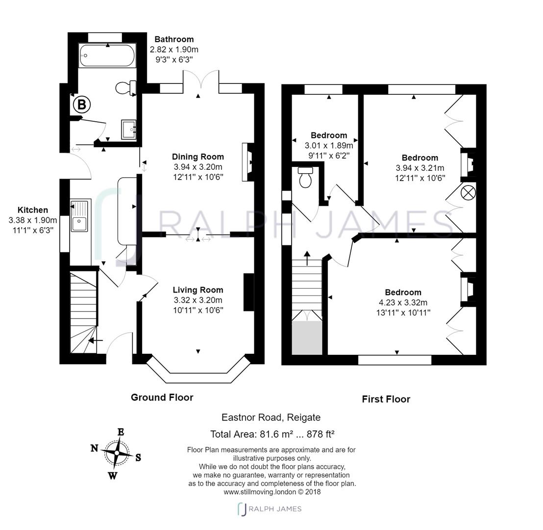 3 Bedrooms Semi-detached house for sale in Eastnor Road, Reigate RH2