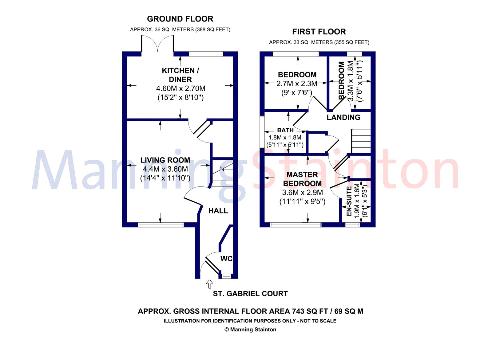 3 Bedrooms Semi-detached house for sale in St. Gabriel Court, Leeds, West Yorkshire LS14