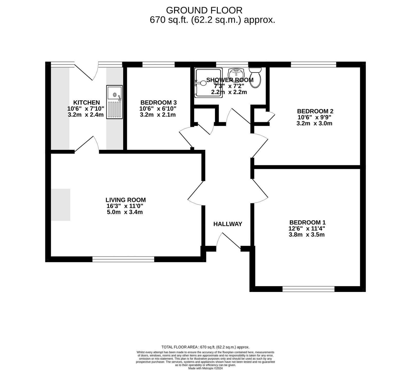 Barton Drive, Newton Abbot TQ12, 3 bedroom bungalow for sale 66728394