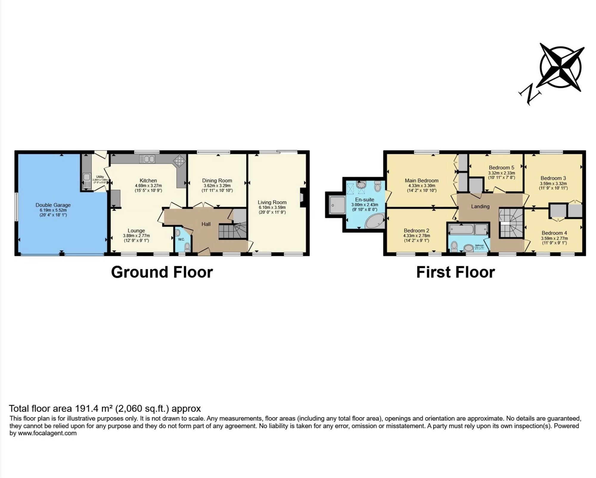 46 Manor Drive, Newark floorplan