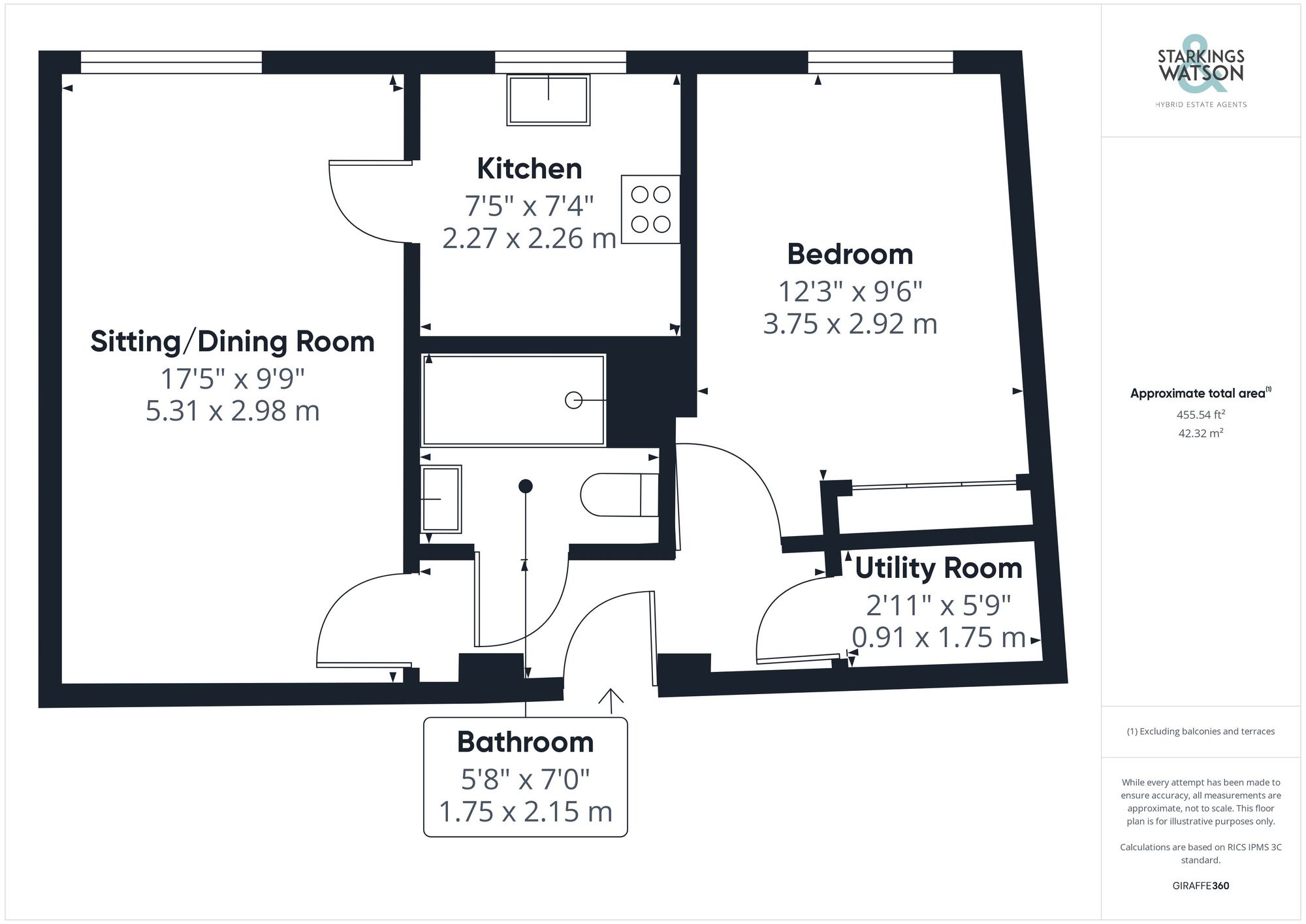 Apt 42, Wherry Court, Norwich floorplan
