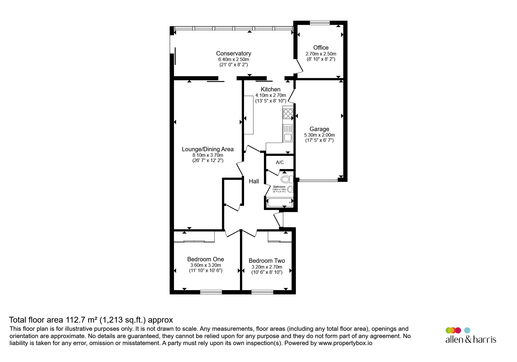 9, Meadow Road, Frome floorplan