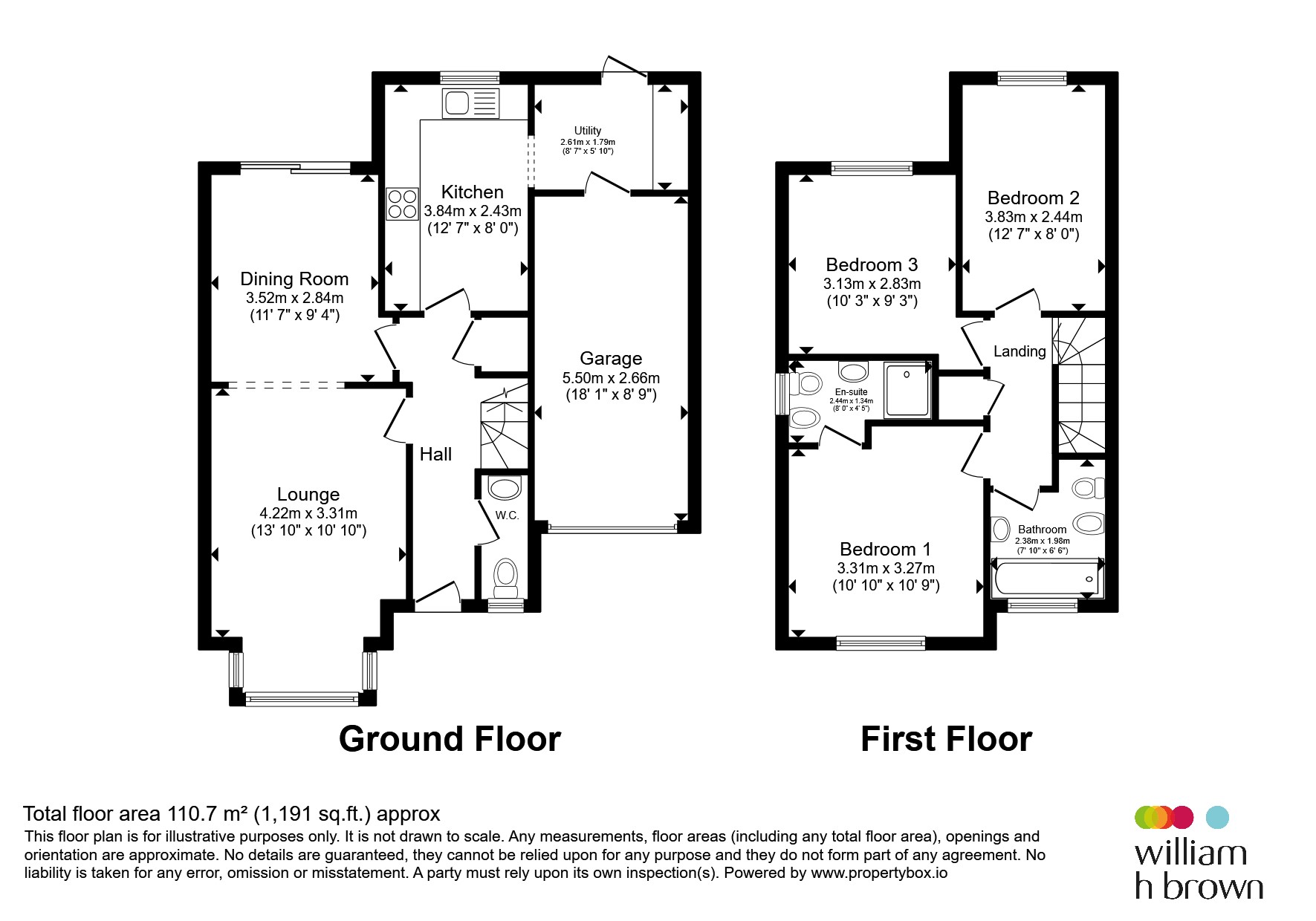 8C, Letchmore Road, Stevenage floorplan