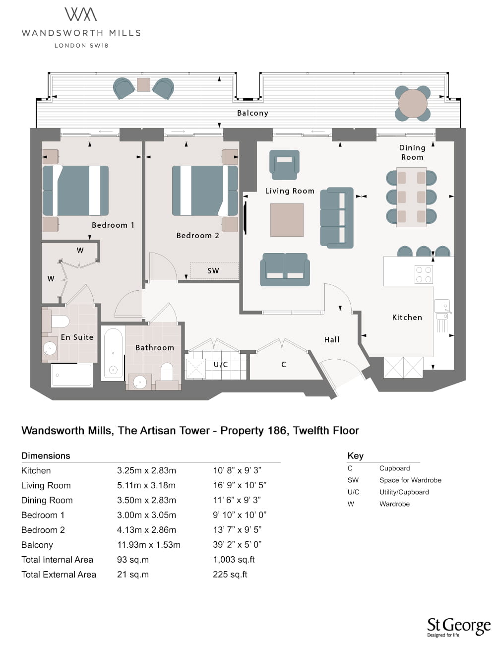 Wandsworth, Sw18 1th, Wandsworth floorplan