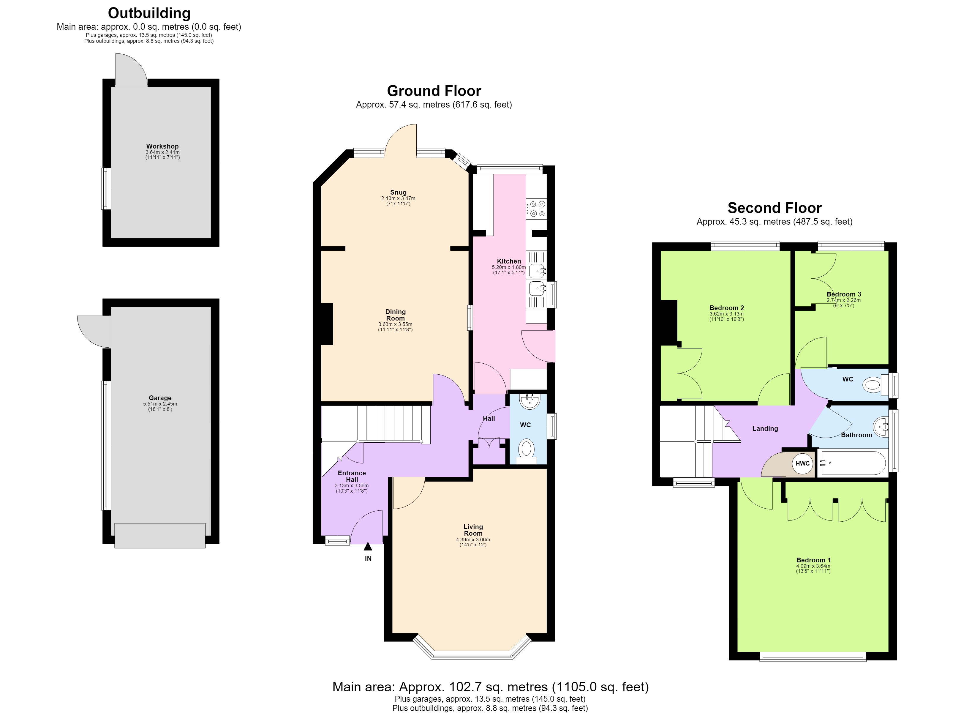19, Willow Way, Hertfordshire floorplan
