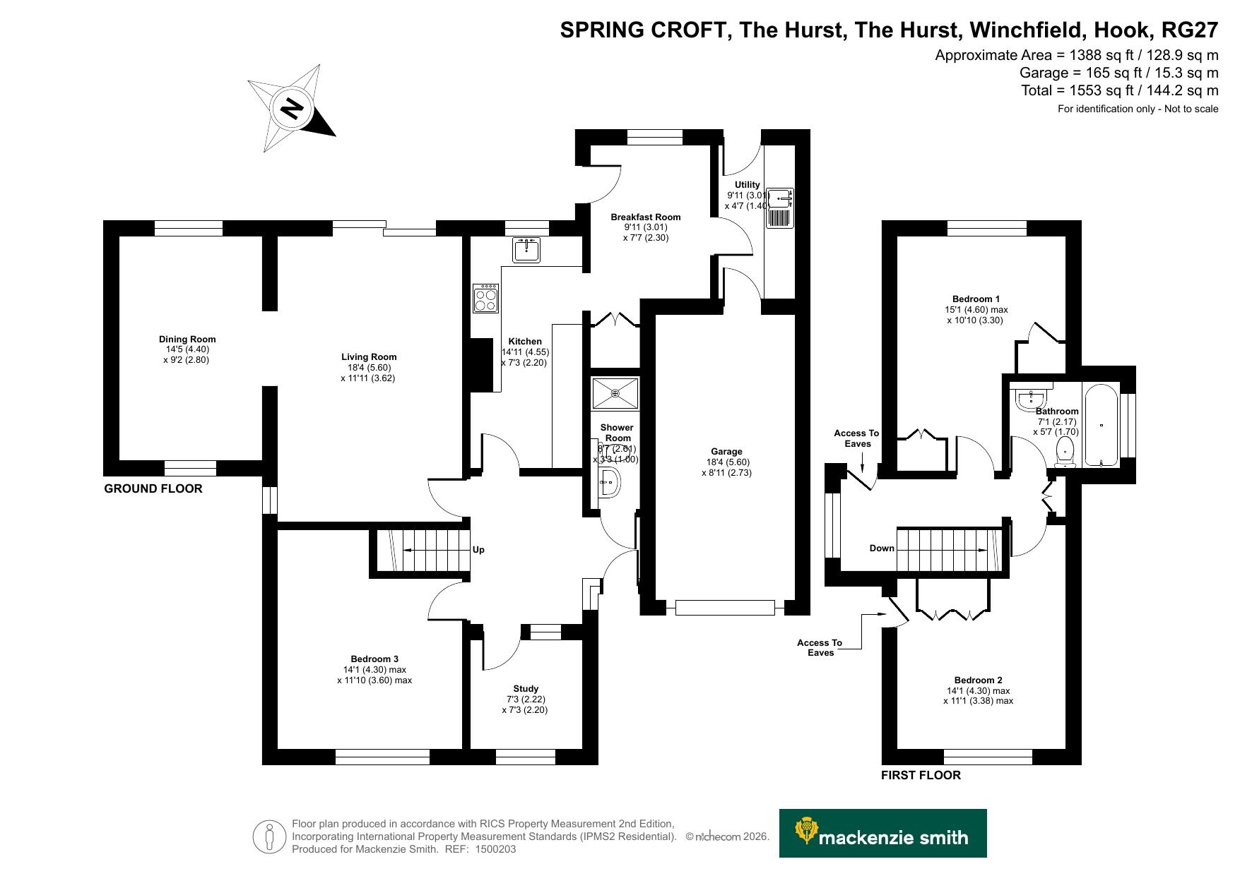 Spring Croft,, The Hurst, Hook floorplan