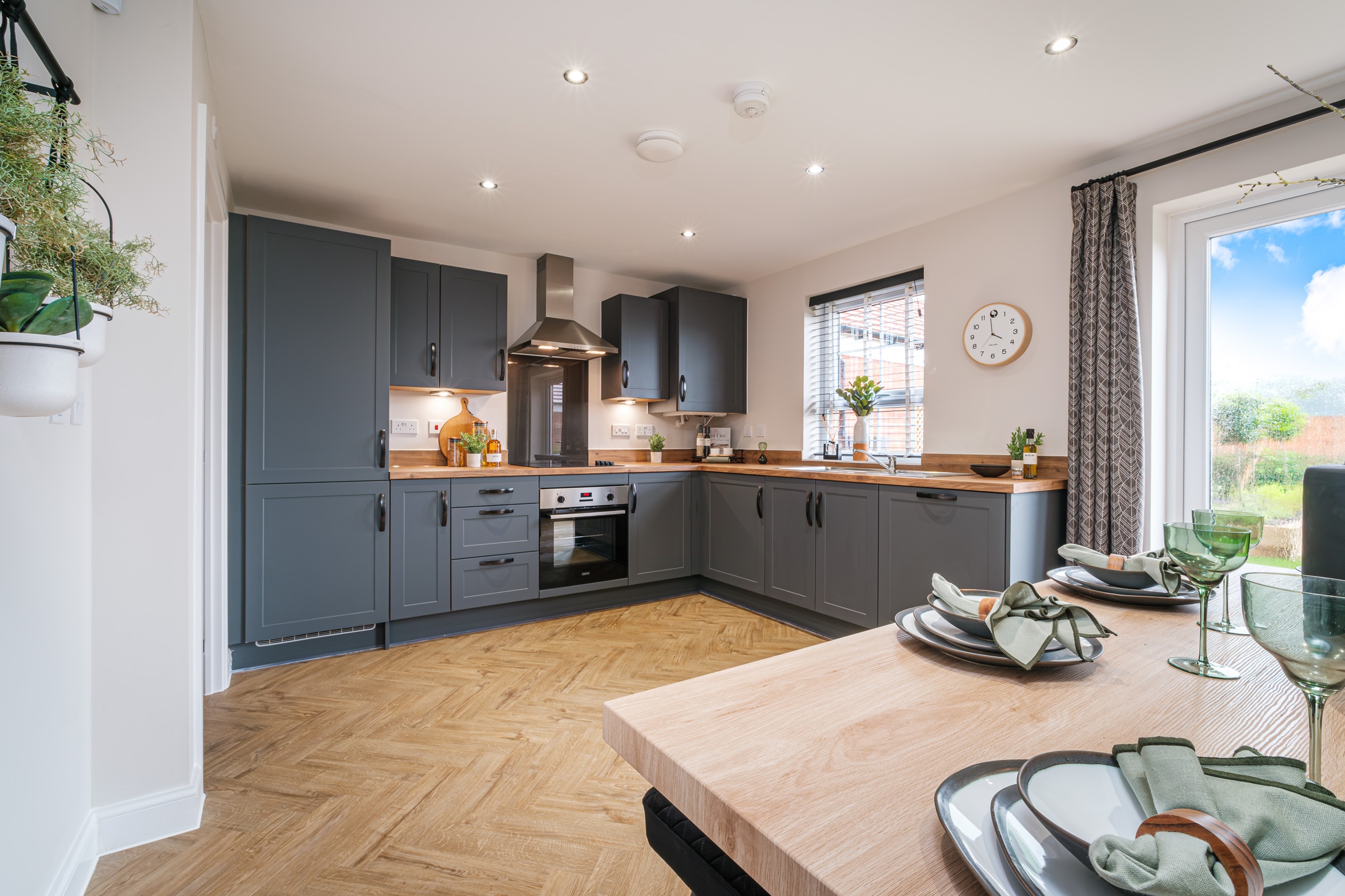 Property 2 of 10. Interior View Of Our Kitchen &amp; Dining In Our 3 Bed Mewstone Home