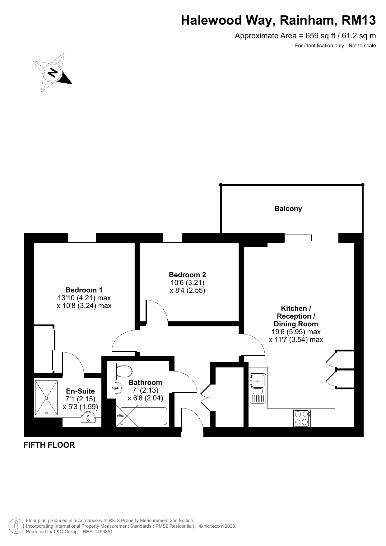 Halewood Way, Rainham floorplan