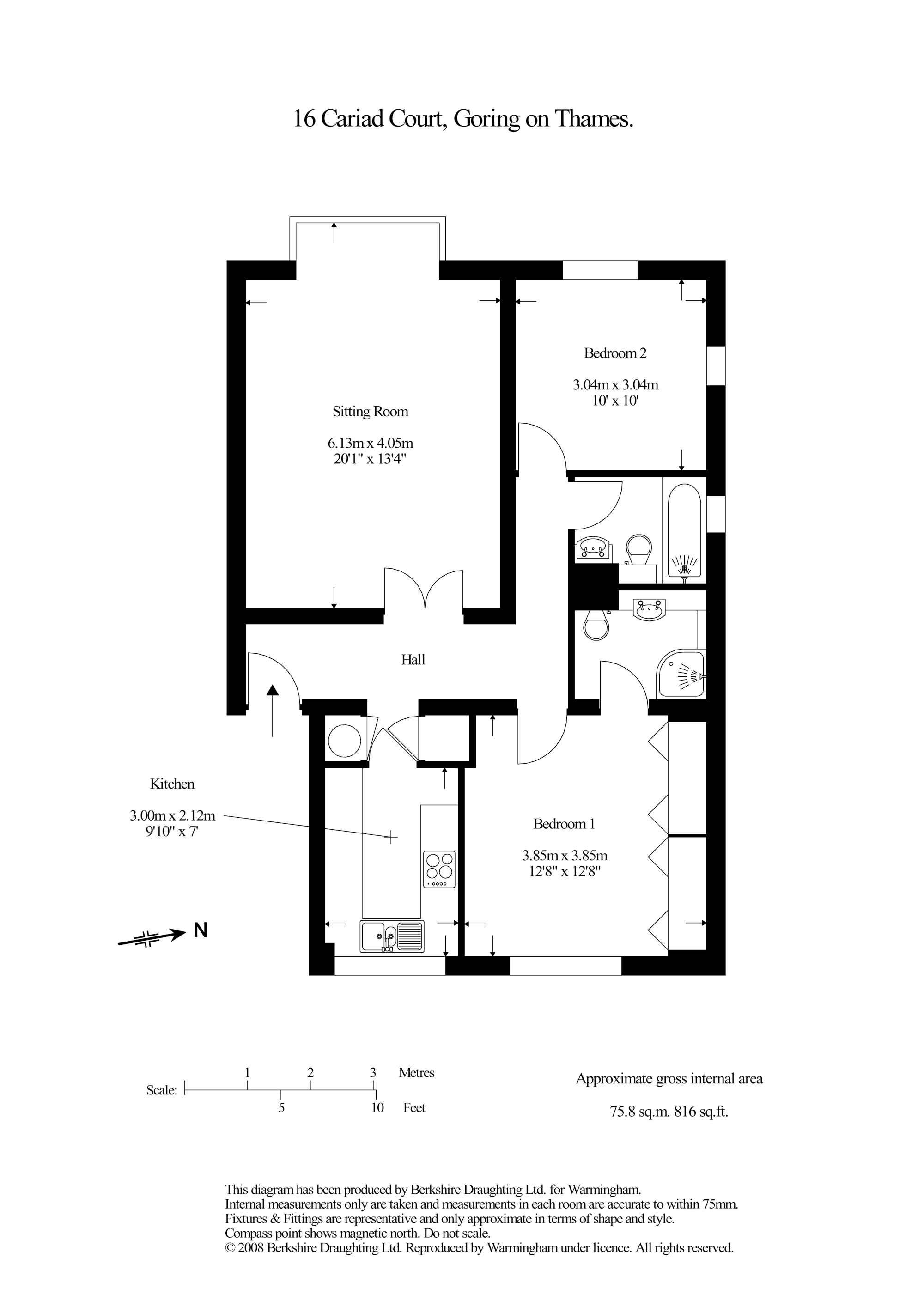 16 Cariad Court, Goring on Thames floorplan