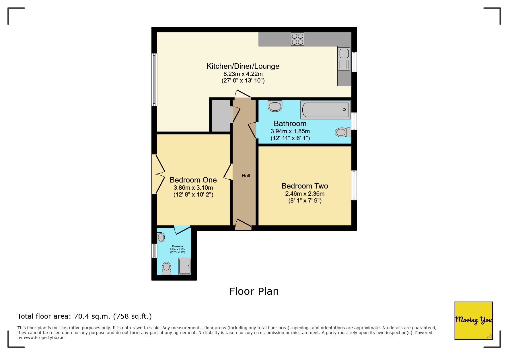 19 Old Pooles Yard, Bristol floorplan