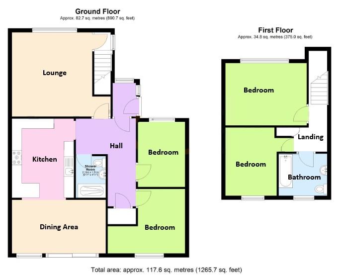 18, Prior Road, New Romney floorplan