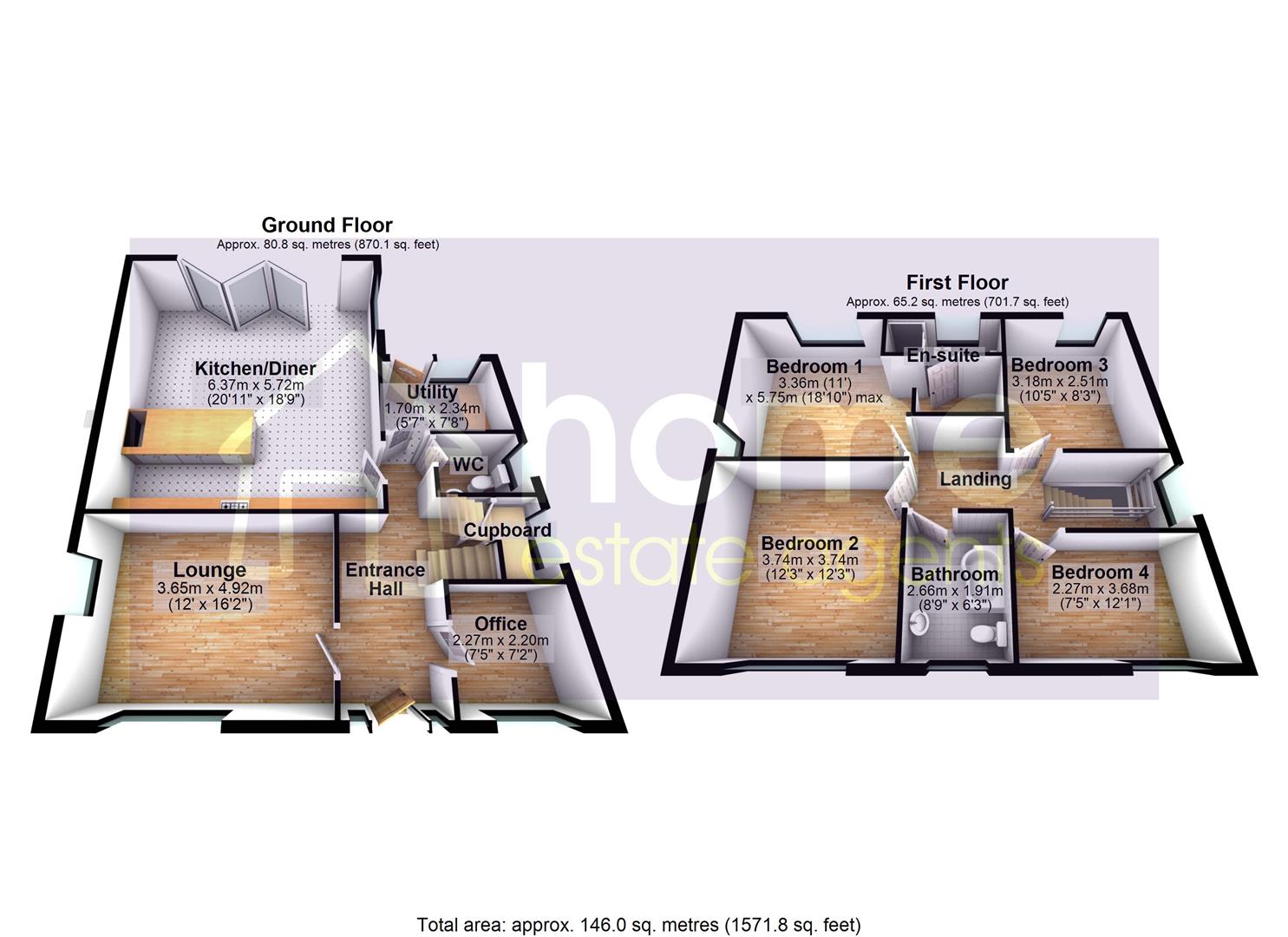 80, Currier Lane, Ashton-Under-Lyne floorplan