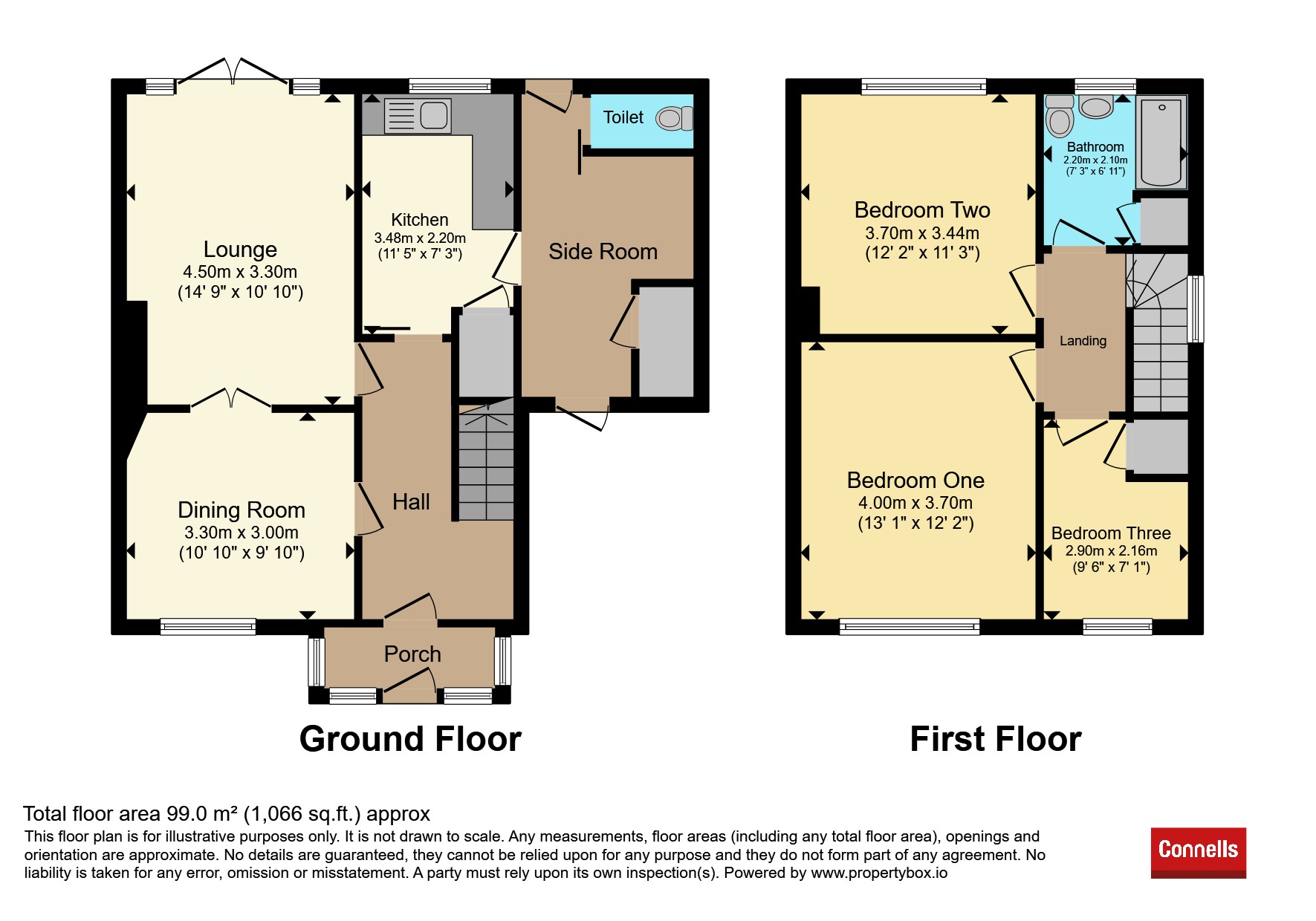 46, Queen Street, Wednesbury floorplan