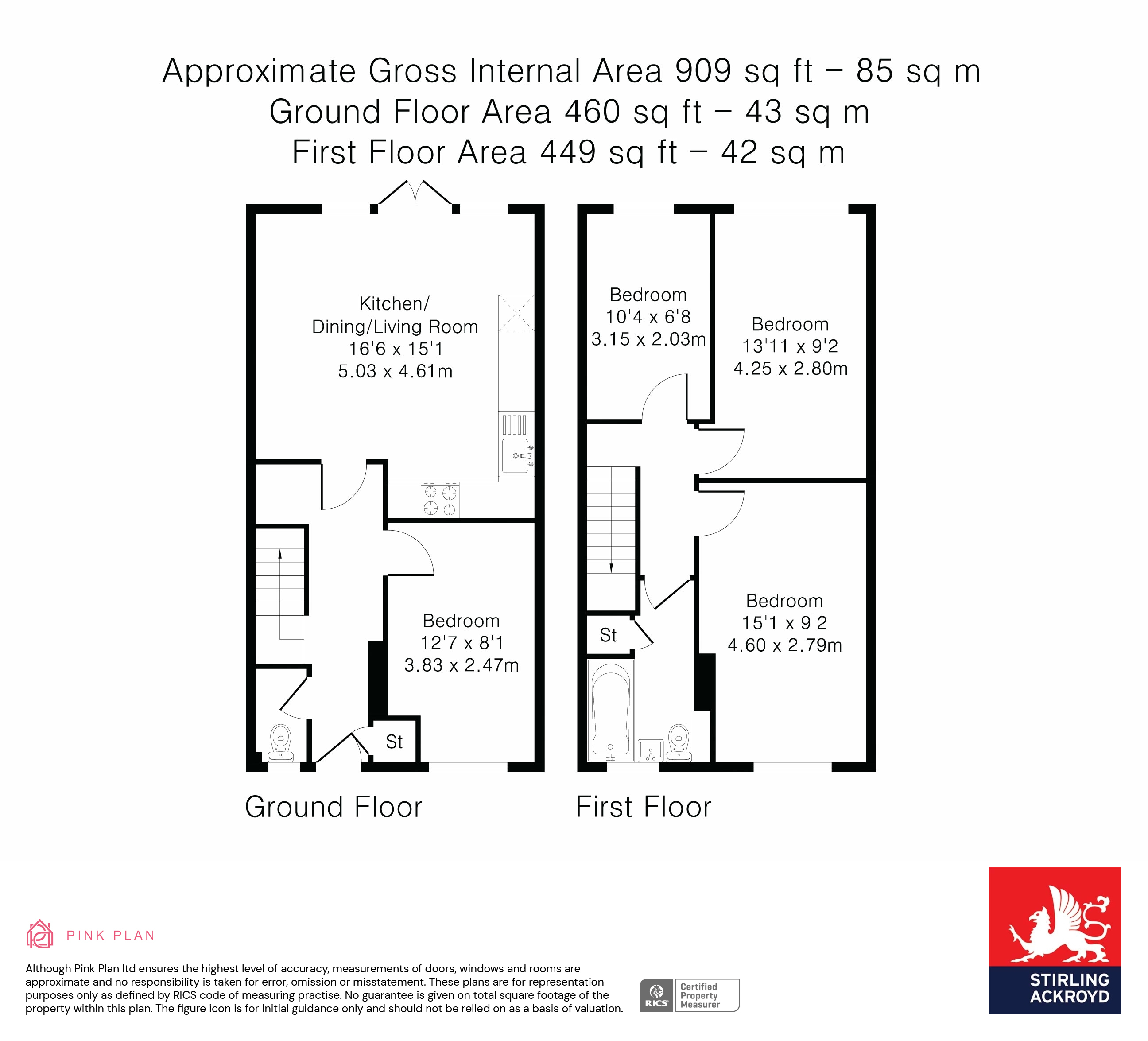 Flat 521, Fellows Court,, Weymouth Terrace, London floorplan