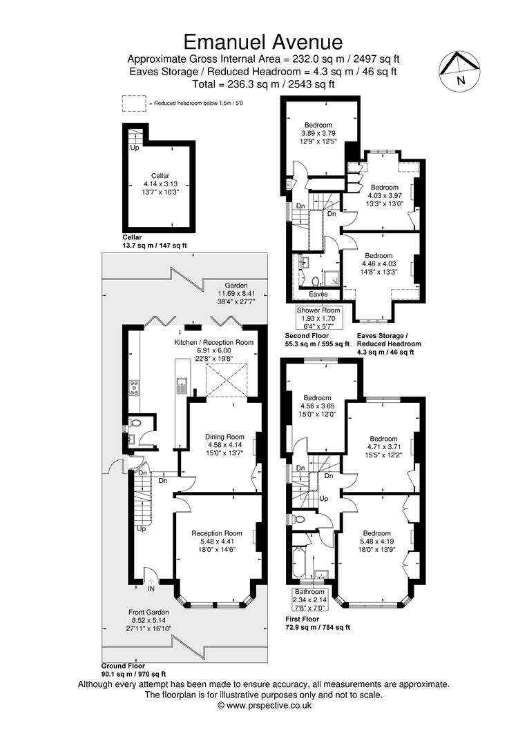 33, Emanuel Avenue, London floorplan