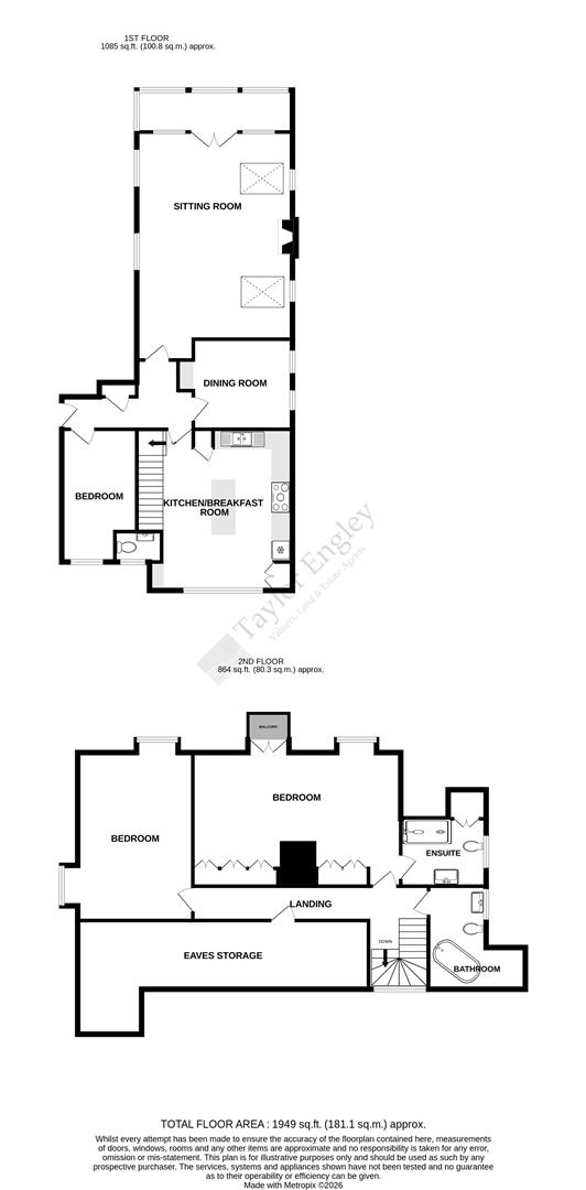 Flat 3, Sunridge, 14, Dittons Road, Eastbourne floorplan