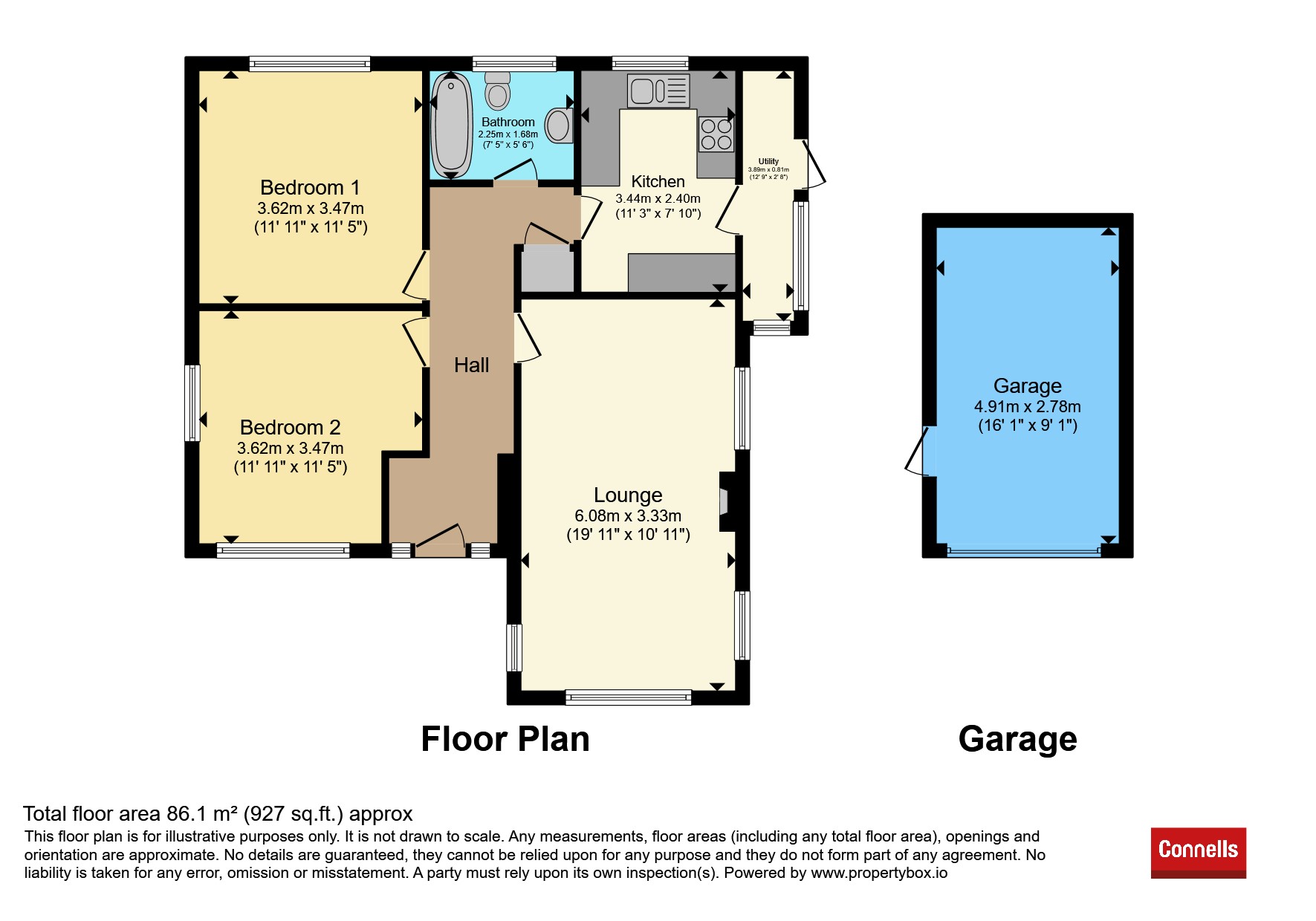 13, Fairfield Road, Newton Abbot floorplan