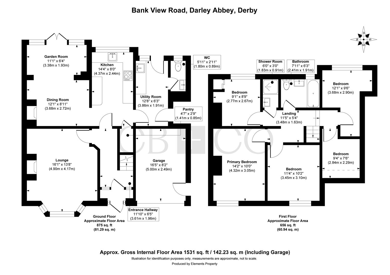 62, Bank View Road, Derby floorplan