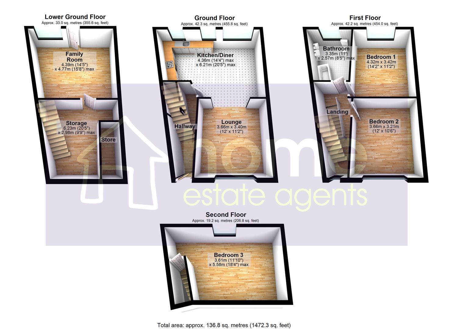 8, Egerton Street, Mossley floorplan