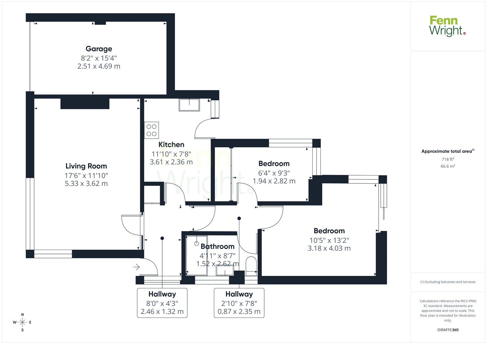 4, Greenacres, Essex floorplan
