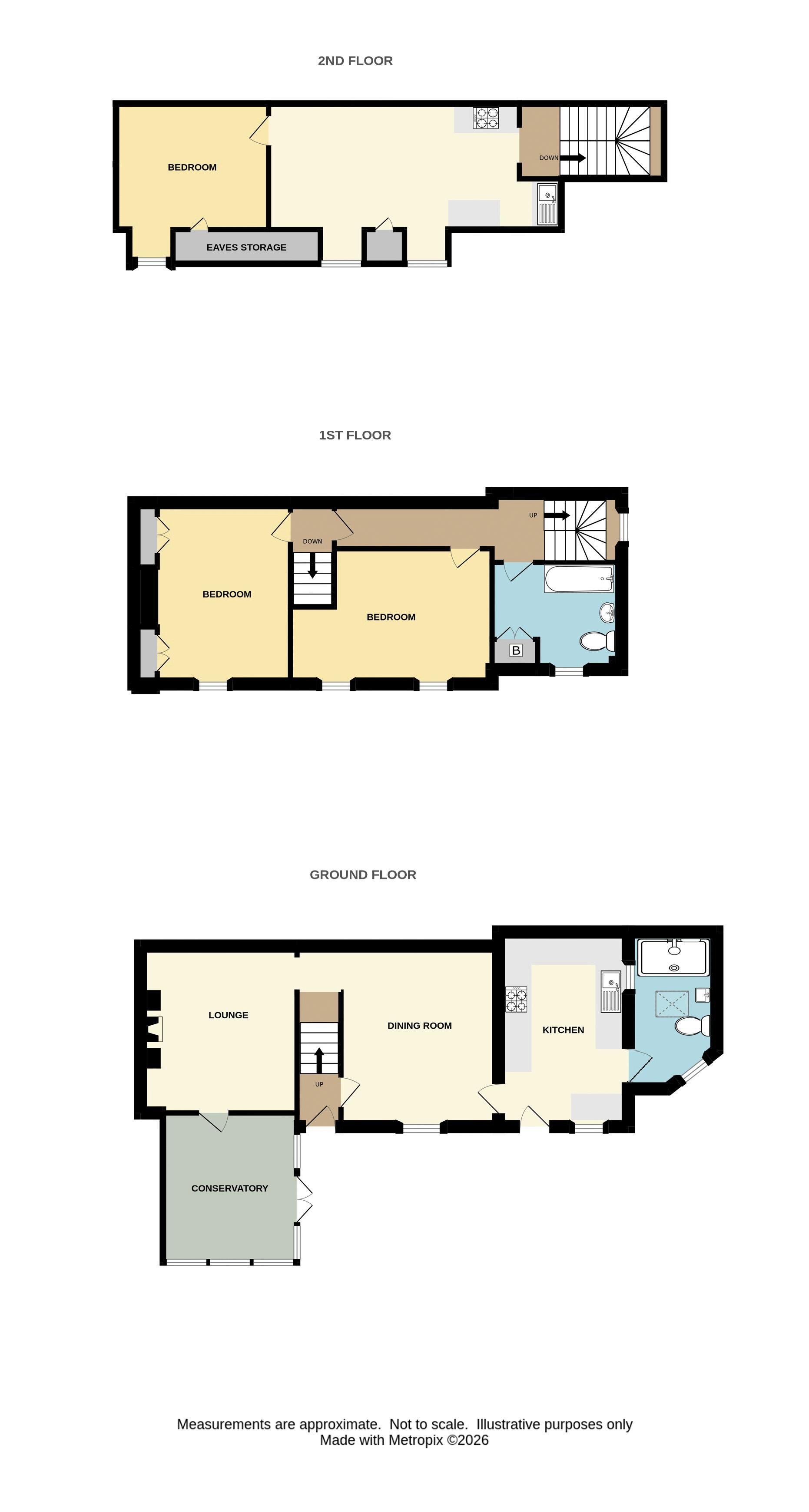 Old Railway Cottage, 13, Grenville Road, Lostwithiel floorplan