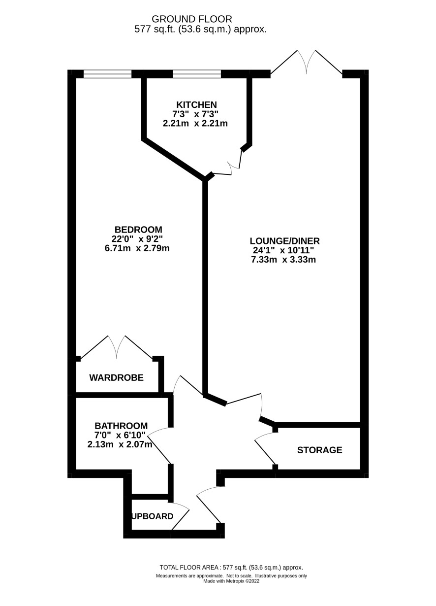 56 Warminger Court, Ber Street, Norwich floorplan
