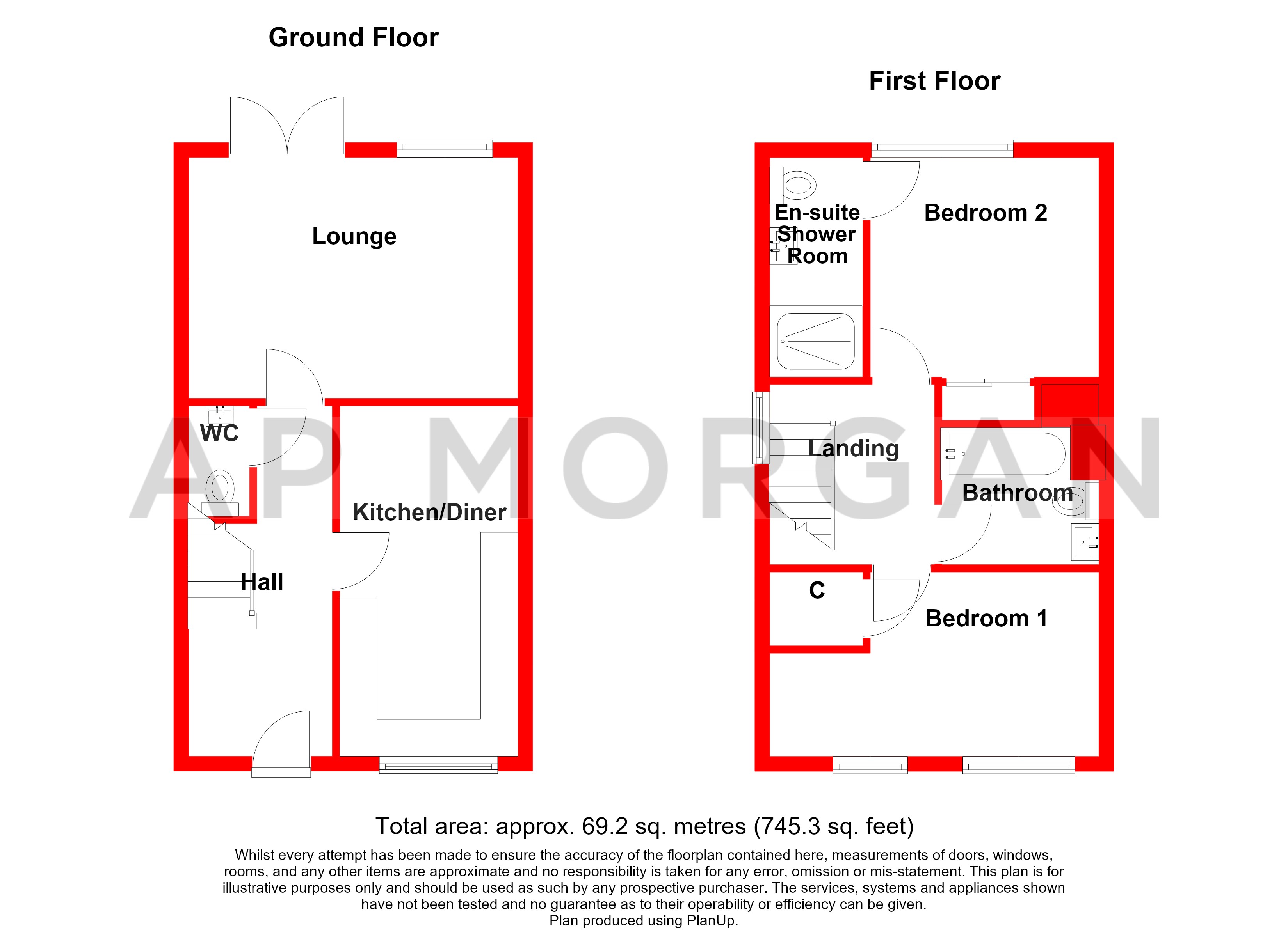 23, Dineley Road, Birmingham floorplan